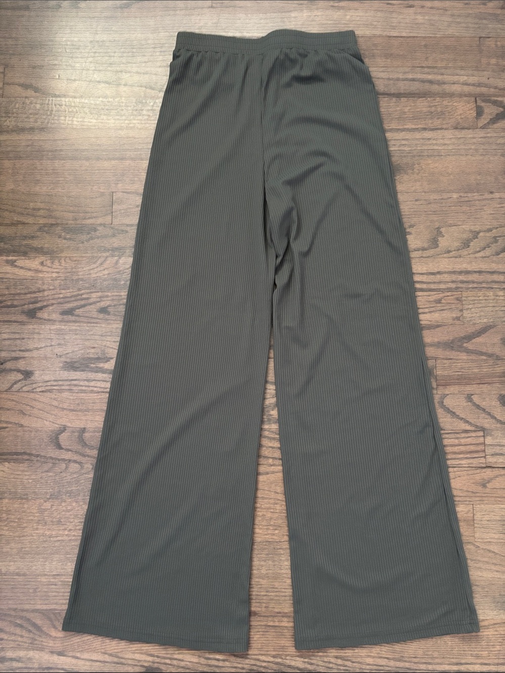 SHEIN Olive Wide Leg Pants - Picture 11 of 15